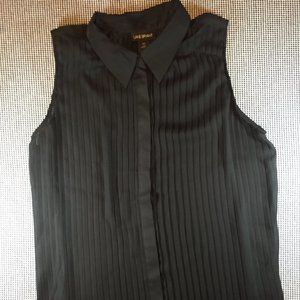 Black Sleeveless Blouse, 22